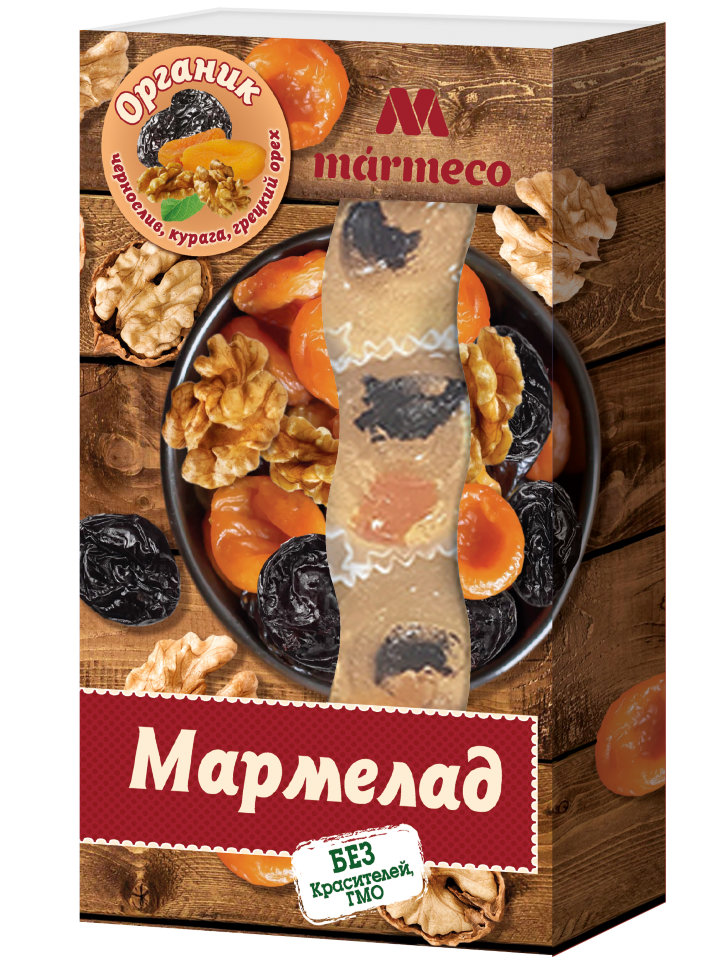  Мармелад "Органик"  Курага, Чернослив, грецкий орех, 180г  в Йошкар-Оле